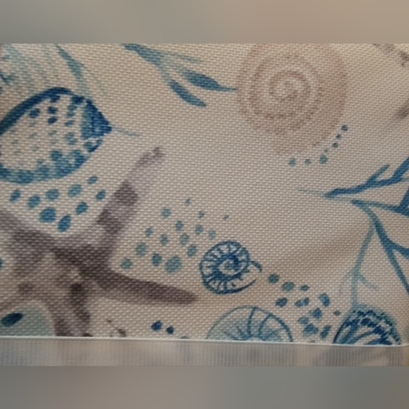 Sigrid Olsen Indoor Outdoor Seaside Easy Care Tablecloth 60x84 Oblong New - Picture 3 of 8